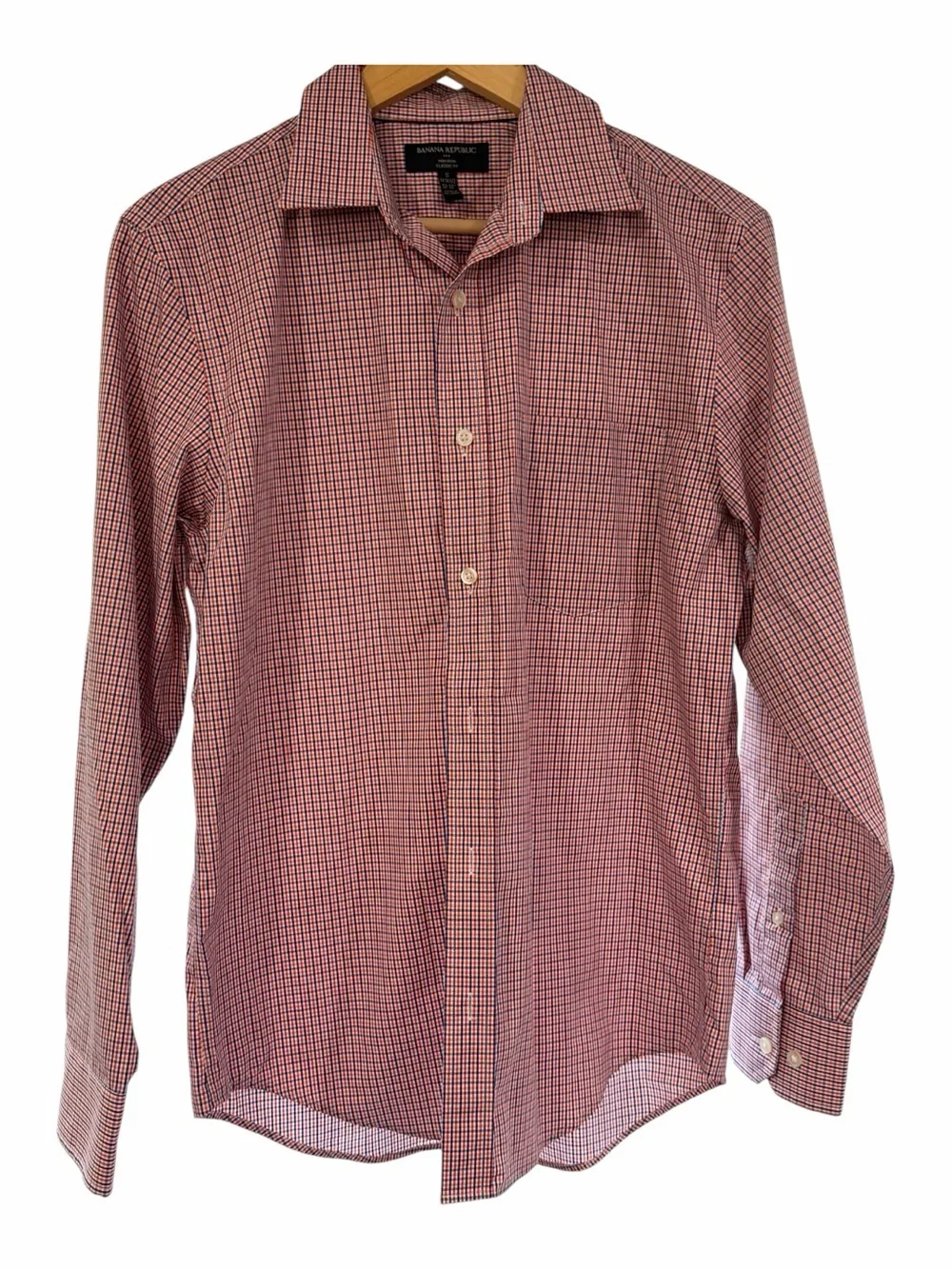 Banana Republic tailored button
